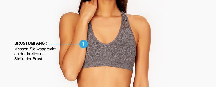 Damen-Sport-Bustier