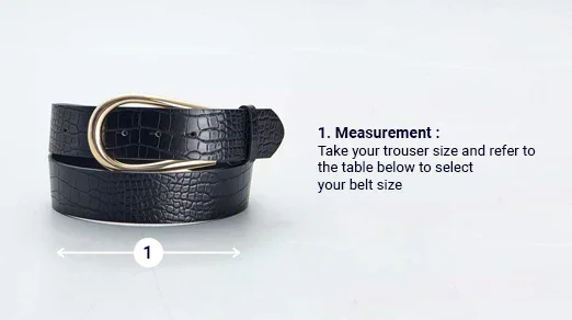 Women's belts