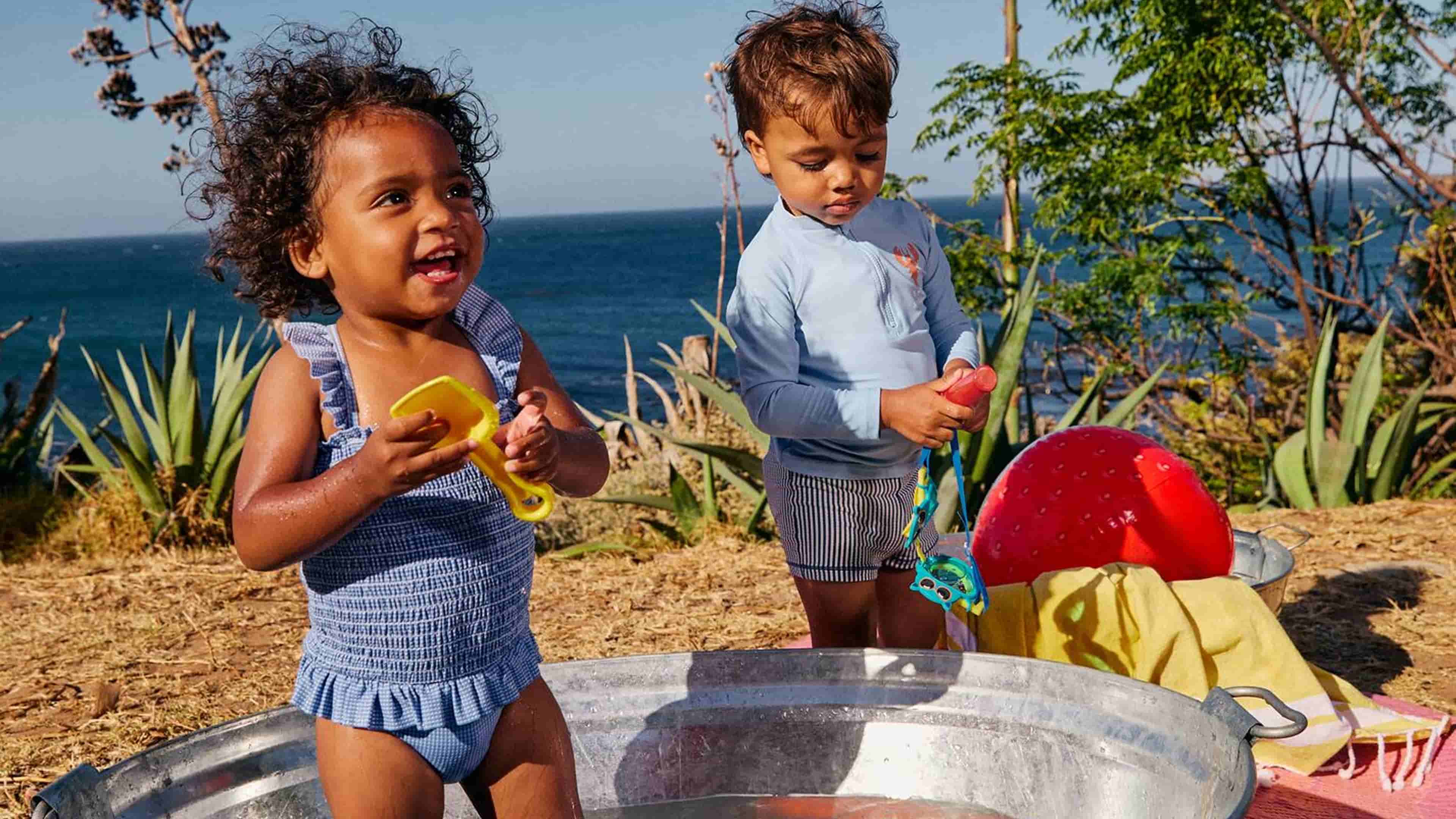 Bébé sous le soleil